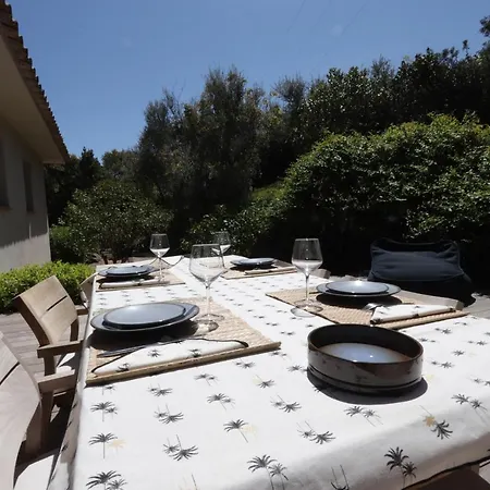 Vila Villa Hauts De La Testa Avec Piscine, Vue Mer Zonza